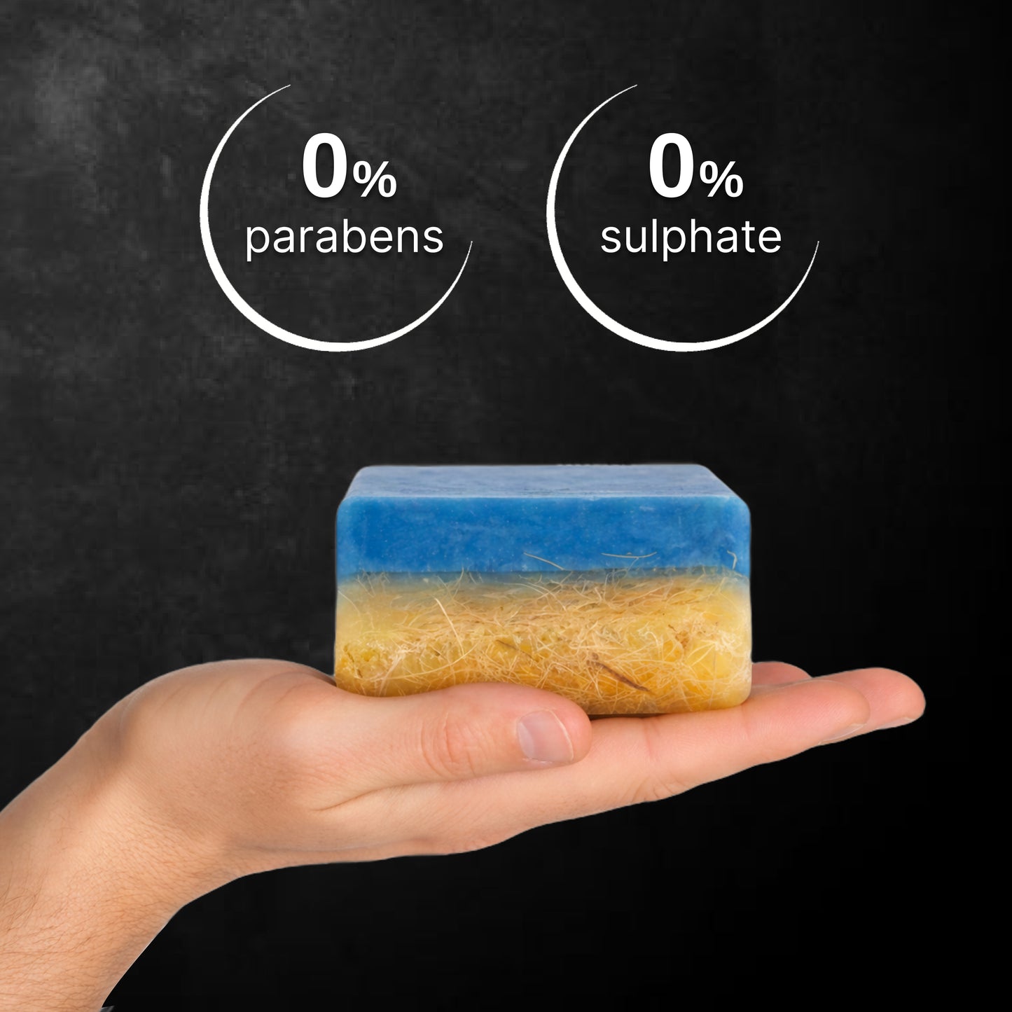 RebelX Pack of 2 | 4-in-1 Ice Blast Scrub | Bathing Bar for Men | Handmade soap - 100gm