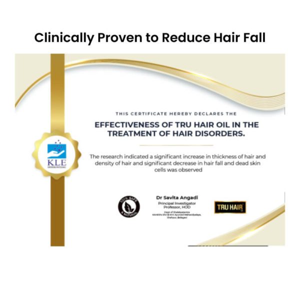Ayurvedic Hair Oil with Free Heater |  Fights Dandruff, Hair Fall Control, Hair Growth & Shiny Hair | 50ml