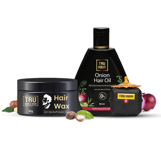 Hair Wax + Onion Oil With Heater (50ML)