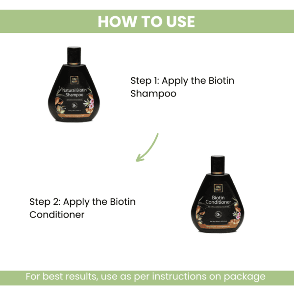 Biotin Shampoo For Hair Fall + Conditioner