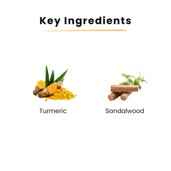 Turmeric Sandalwood Detan Face Pack-95gm | AG DOTD