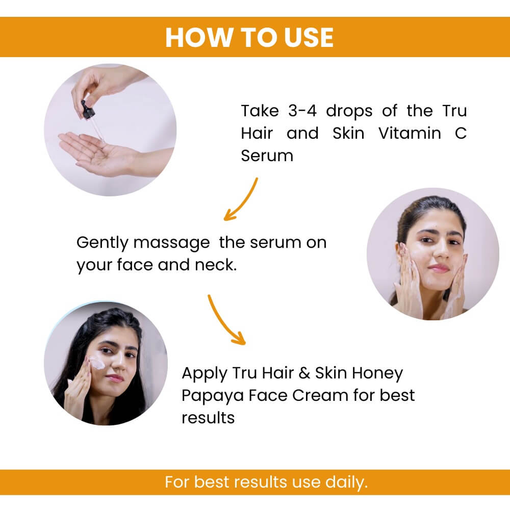 10% Vitamin C Serum & Bhringaraj | Rejuvenates Skin & Reduces Hyperpigmentation – 24ml