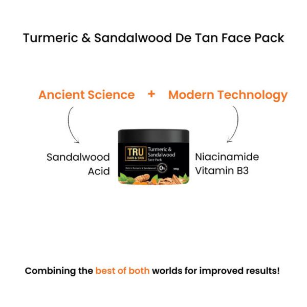 Turmeric Sandalwood Detan Face Pack-95gm | AG DOTD