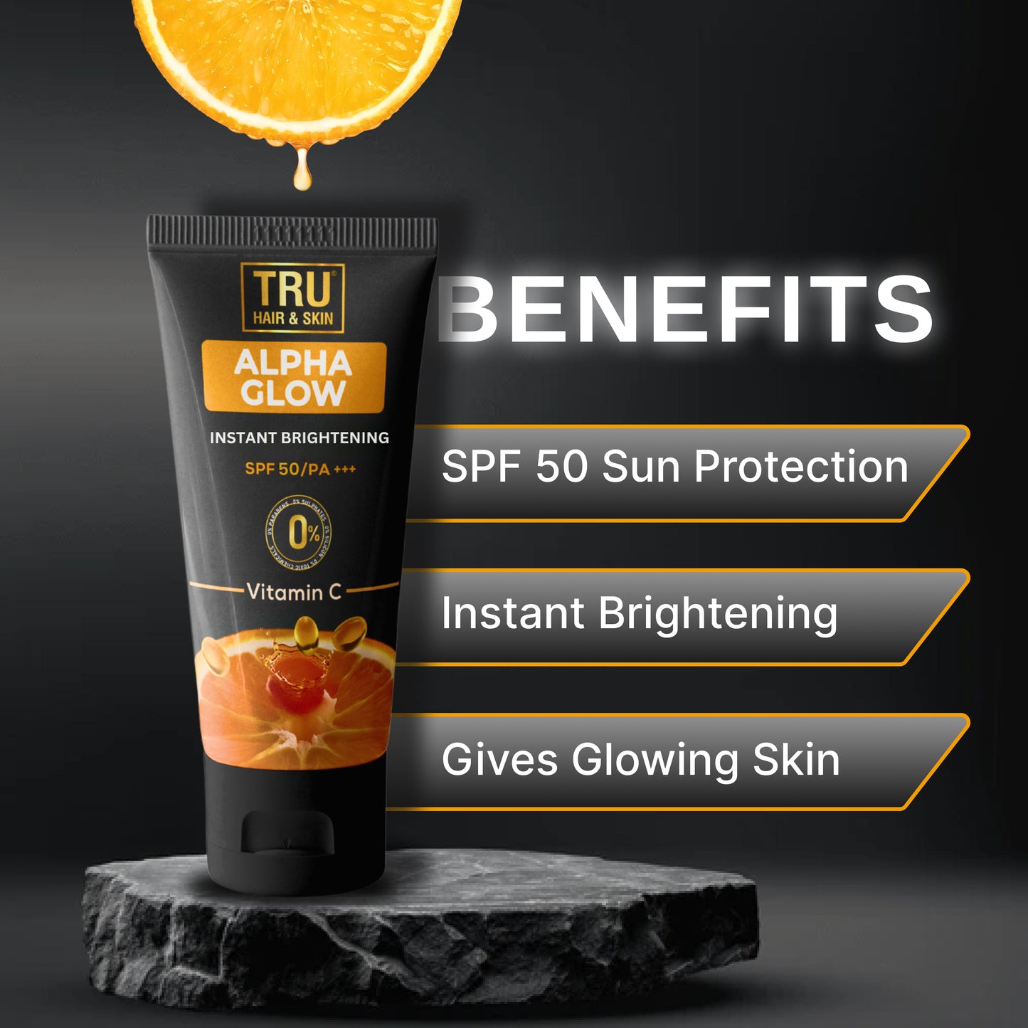 Alpha Glow Instant Brightening SPF 50 | PA+++ | 50ml