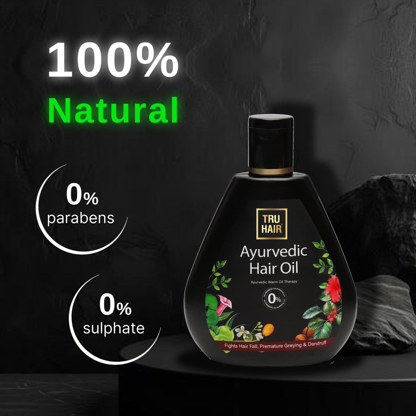Ayurvedic Hair Oil Refill Pack – 100ml