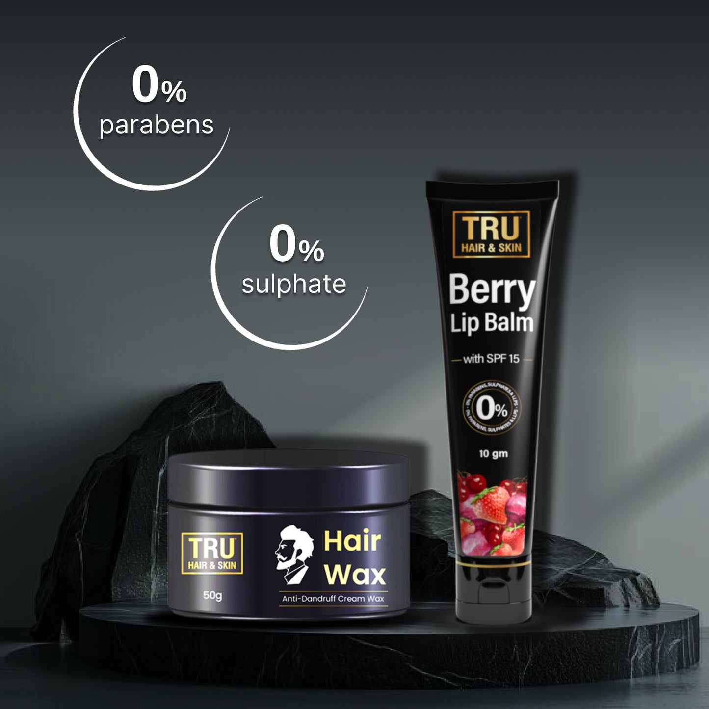 FREE Smoke Guard (10gm) with Strong Hold Hair Wax Cream (50gm)