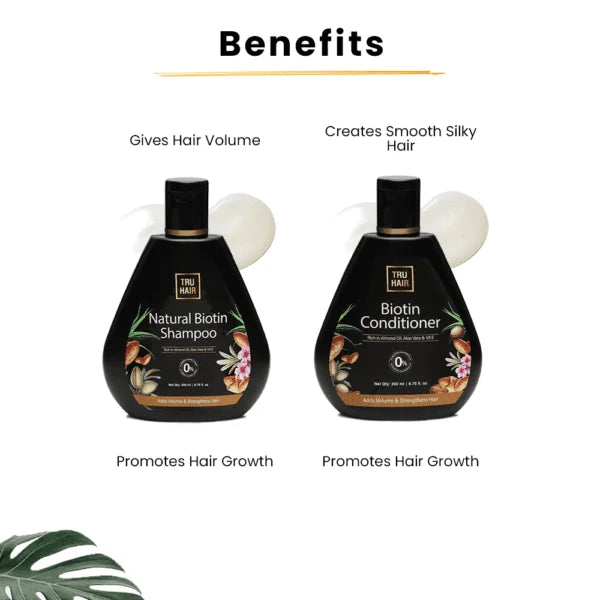 Biotin Shampoo For Hair Fall + Conditioner