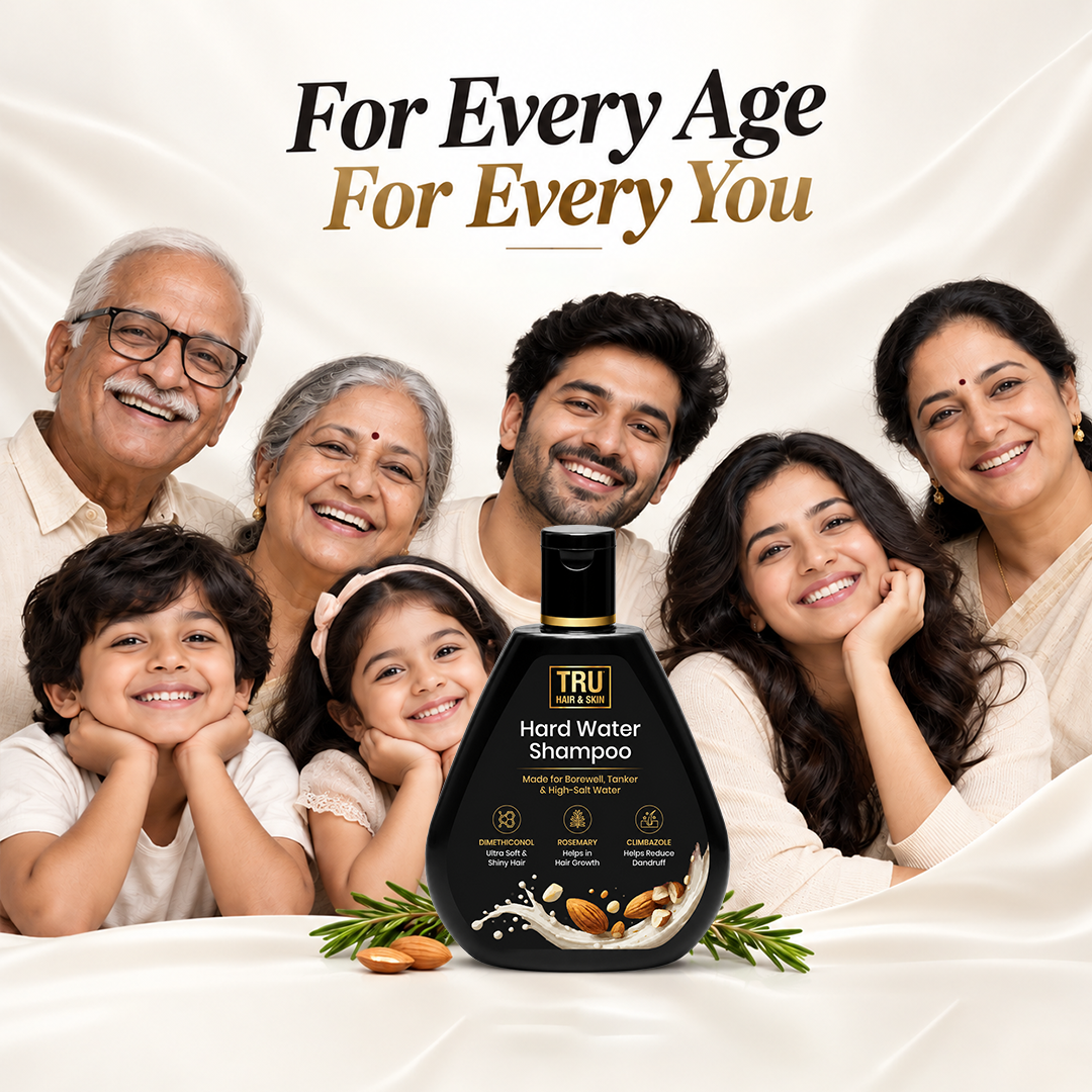 Hard Water Shampoo | For Ultra Soft , Shiny and Dandruff Free Hair