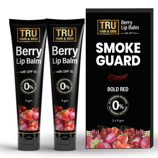 Smoke Guard SPF 15 Berry lipbalm | 9gms pack of 2| DOTD