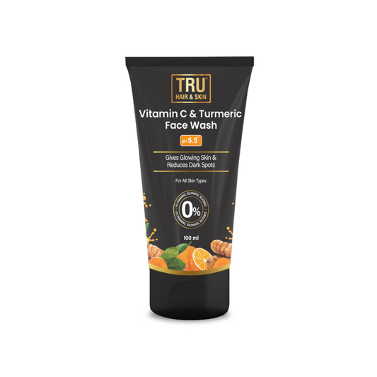 Vitamin C & Turmeric Face Wash | Gives Glowing Skin & Reduces Dark Spots-100ml