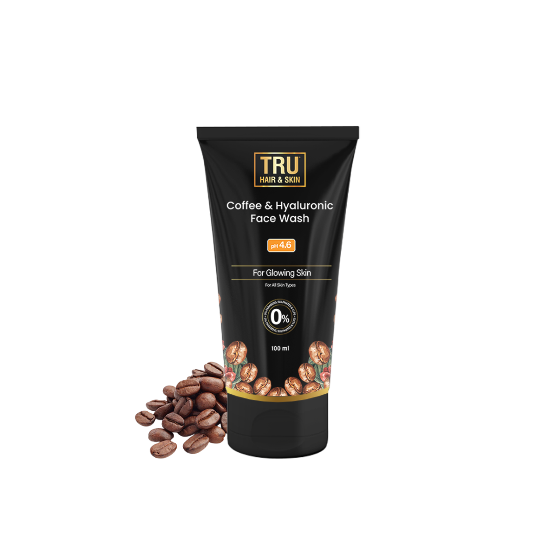 Coffee & Hyaluronic Acid Face Wash | Hydrates & Plumps Your Skin-100mL