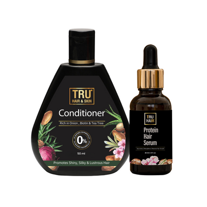 Tru Hair Conditioner-50ml+Protein Hair serum-30ml | COMBO|