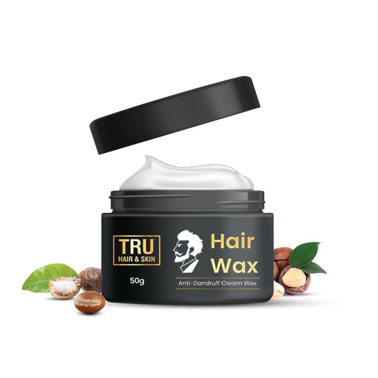 Hair Wax Cream For Men | Easy To Spread And Strong Hold For 12hrs + Anti - Dandruff | 50 gm (OFF)