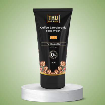 Coffee & Hyaluronic Acid Face Wash | Hydrates & Plumps Your Skin-50ml-CUC
