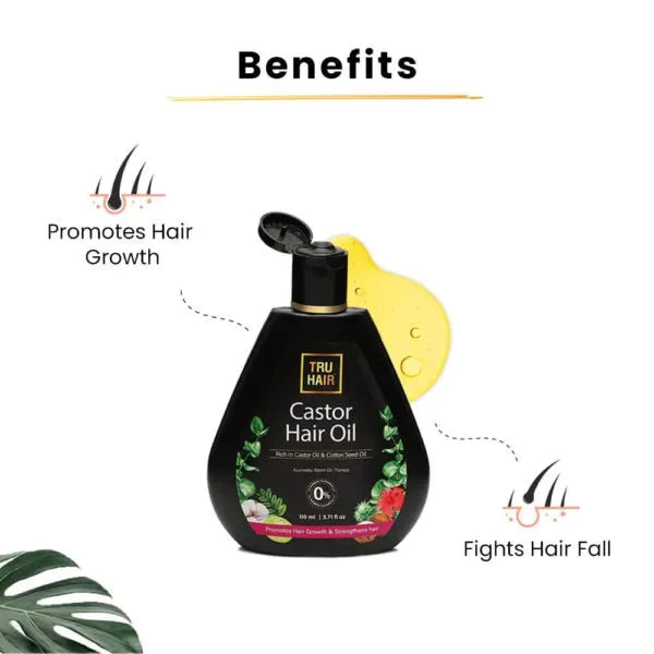 Castor Hair Oil With Free Heater – 110ml [BOGO]