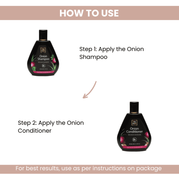 Onion Shampoo + Conditioner
