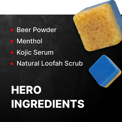 Detan Set - RebelX: 100gm + Hairwax: 50gm + Brightening Sunscreen: 25ml