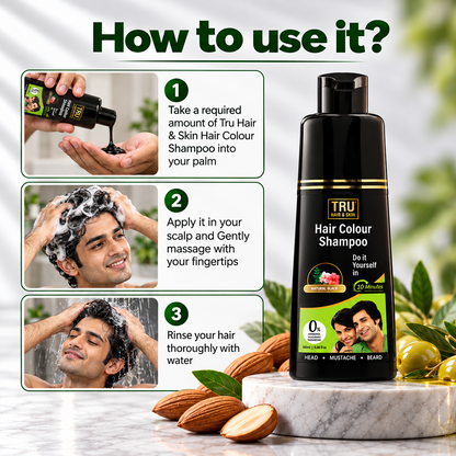 Hair Colour Shampoo - 100ml