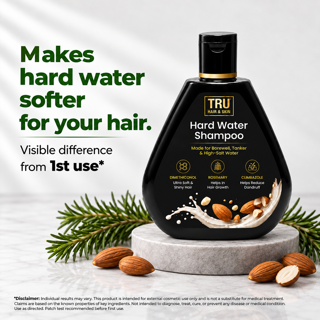 Hard Water Shampoo | For Ultra Soft , Shiny and Dandruff Free Hair