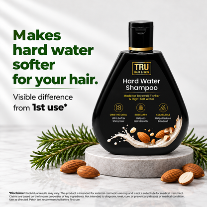 Hard Water Shampoo | For Ultra Soft , Shiny and Dandruff Free Hair