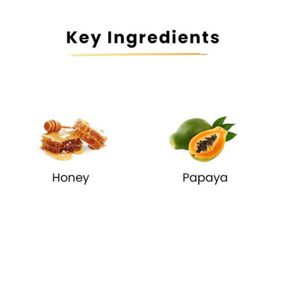 Honey & Papaya Face Cream | SPF 50 | 3 in 1 | Moisturising, Protects from UV, & Blue Light- 50g