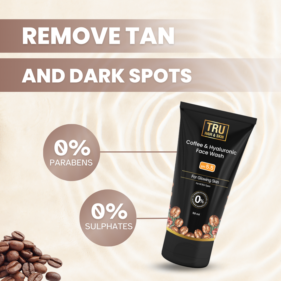 Coffee & Hyaluronic Acid Face Wash | Hydrates & Plumps Your Skin-50ml-CUC
