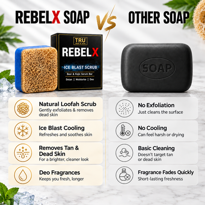 RebelX Detan Soap | Kojic Acid | Pack of 3
