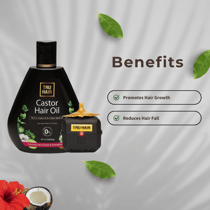 Castor Hair Oil With Free Heater – 110ml