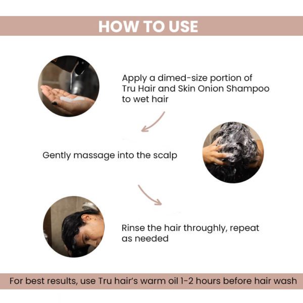 Onion Shampoo For Hair Fall – 200ml