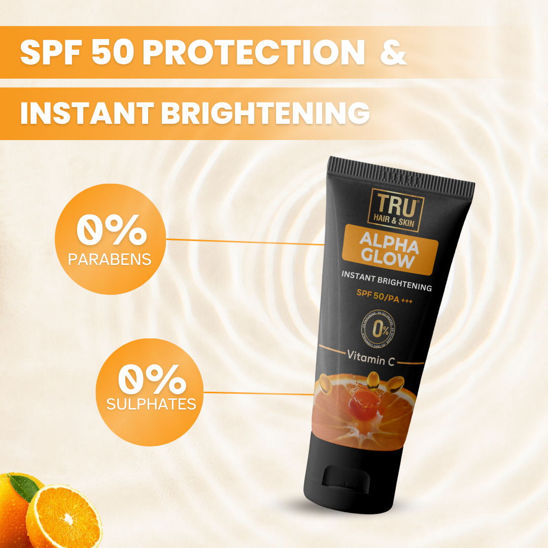 Alpha Glow Instant Brightening SPF 50 | PA+++ | 50ml