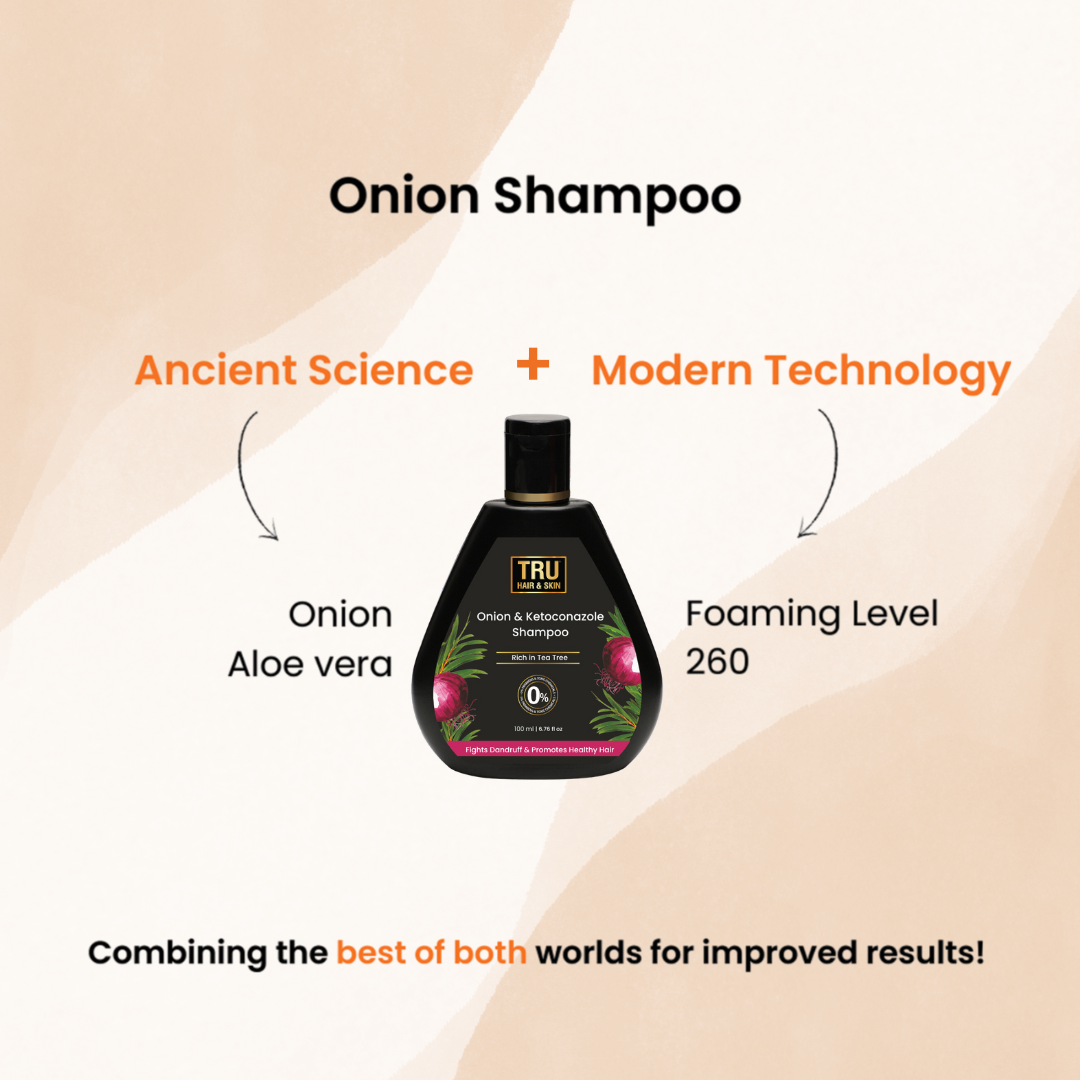 Onion and Keto Shampoo For Hair Fall – 100ml