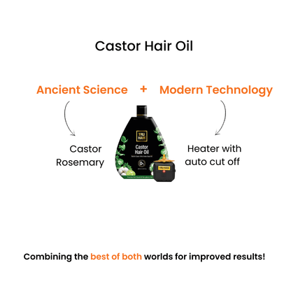 Castor Hair With Free Heater – 110ml