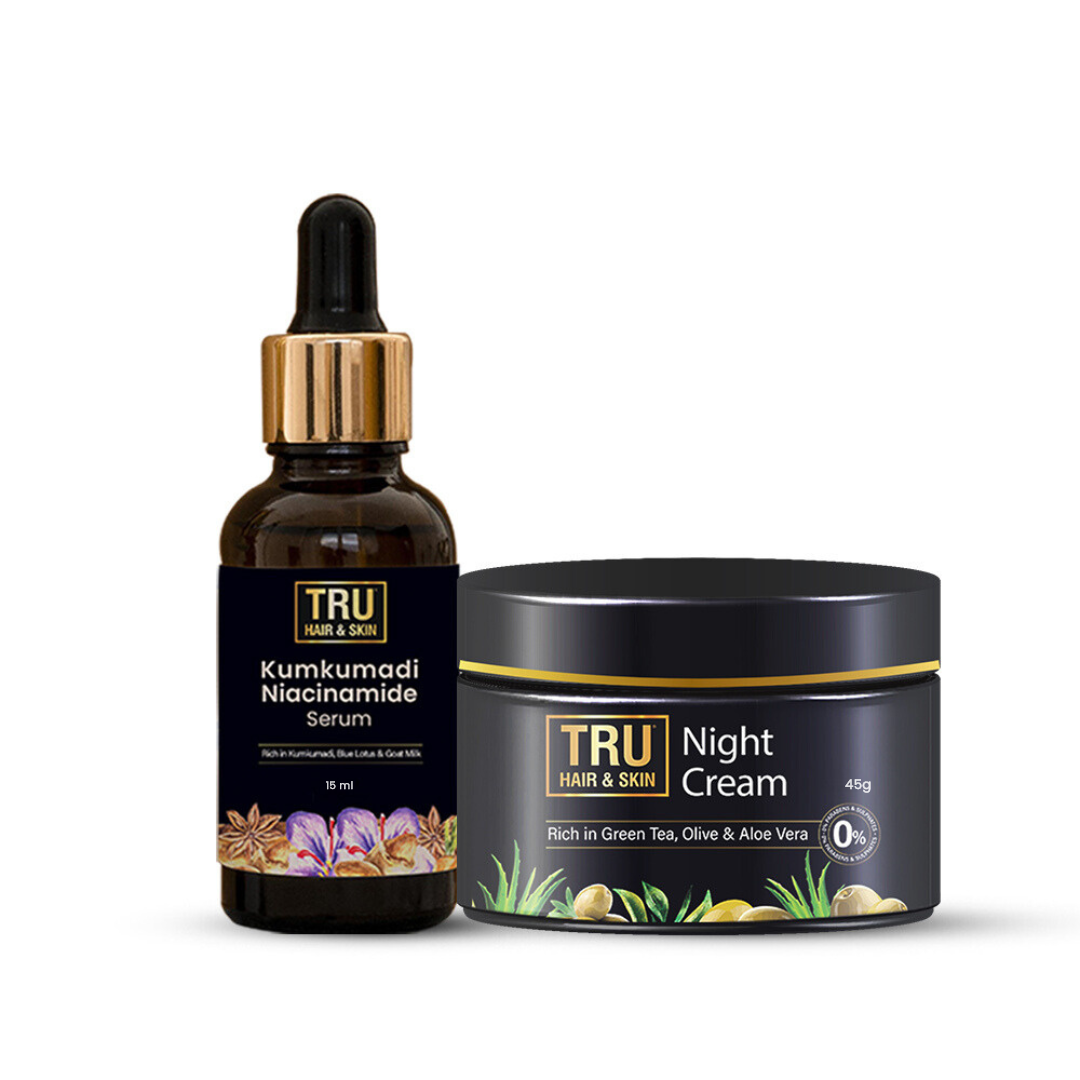 Night Cream (50gm) + Kumkumadi Serum (15ml)