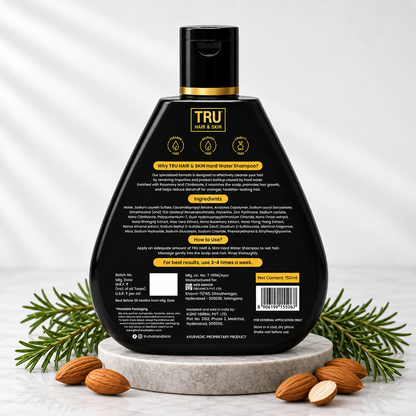 Hard Water Shampoo | For Ultra Soft , Shiny and Dandruff Free Hair