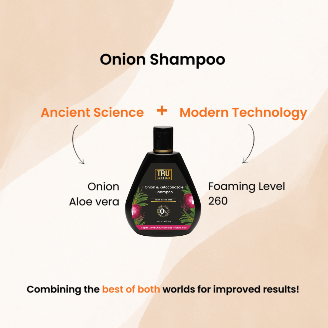 Onion and Keto Shampoo For Hair Fall – 200ml