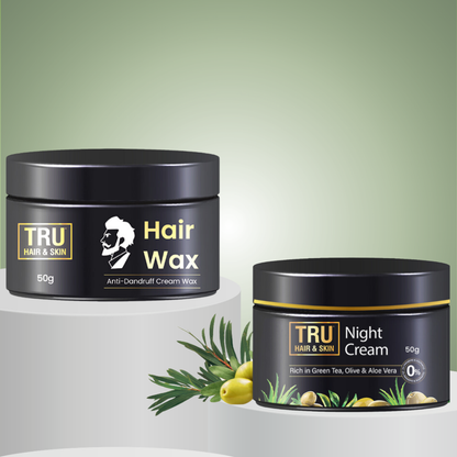 Night Cream-50gm+ Hair Wax-50gm