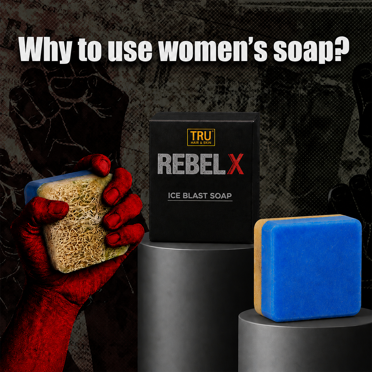 RebelX Detan Soap | Pack of 3