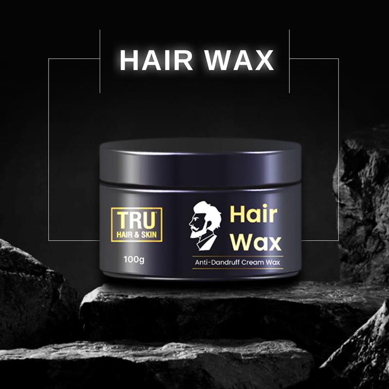 Hair Wax Cream For Men- Natural Argan Oil + Strong Hold For 8hrs + Anti-Dandruff | 100 gm- TP