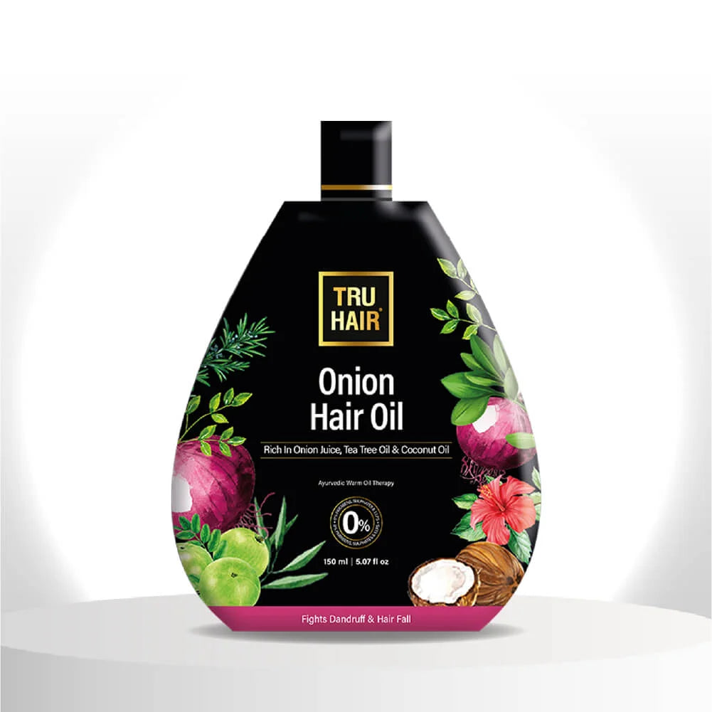 Onion Shampoo, Onion Conditioner, Onion Hair Oil Refill pack and Hair Mask