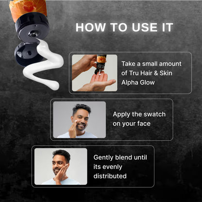 FREE Hair wax-50gm+ Alpha Glow Sunscreen with SPF 50- 25ml+ Vitamin C Face Wash-50ml | COMBO