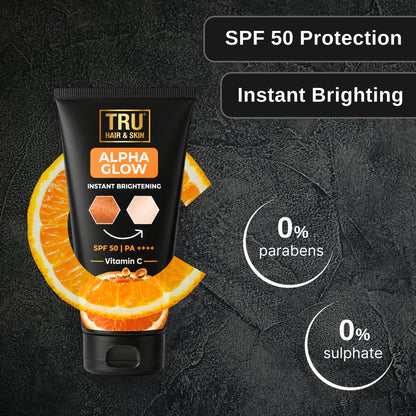 Alpha Glow Instant Brightening SPF 50 | PA+++ | 50ml