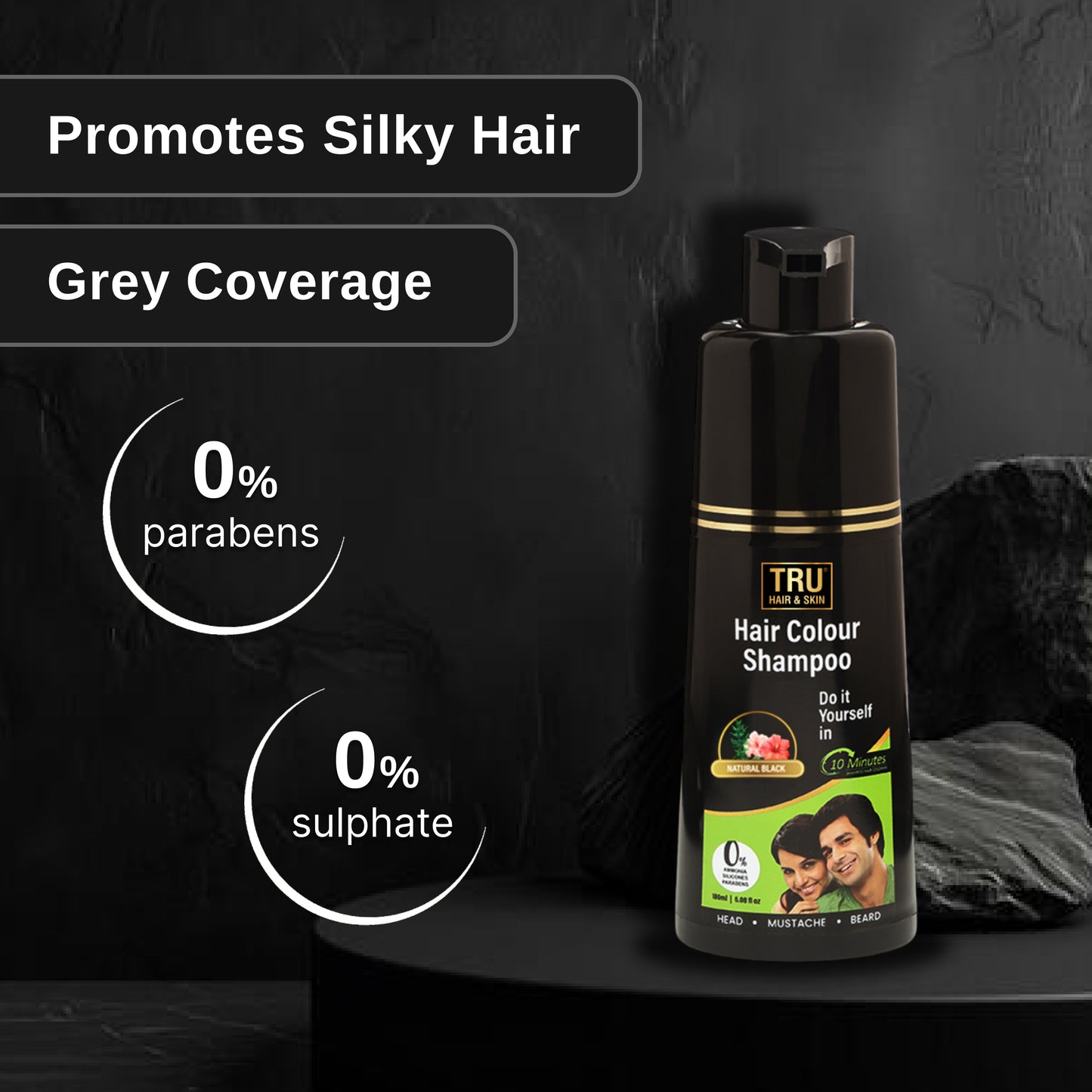 Hair Colour Shampoo  -100ml [BOGO]