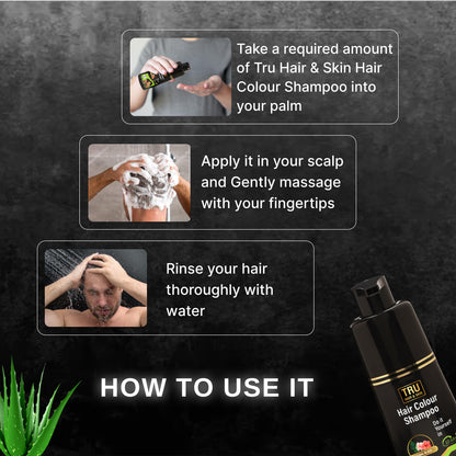 Hair Colour Shampoo  -100ml [BOGO]