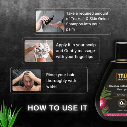 Onion and Keto Shampoo For Hair Fall – 100ml
