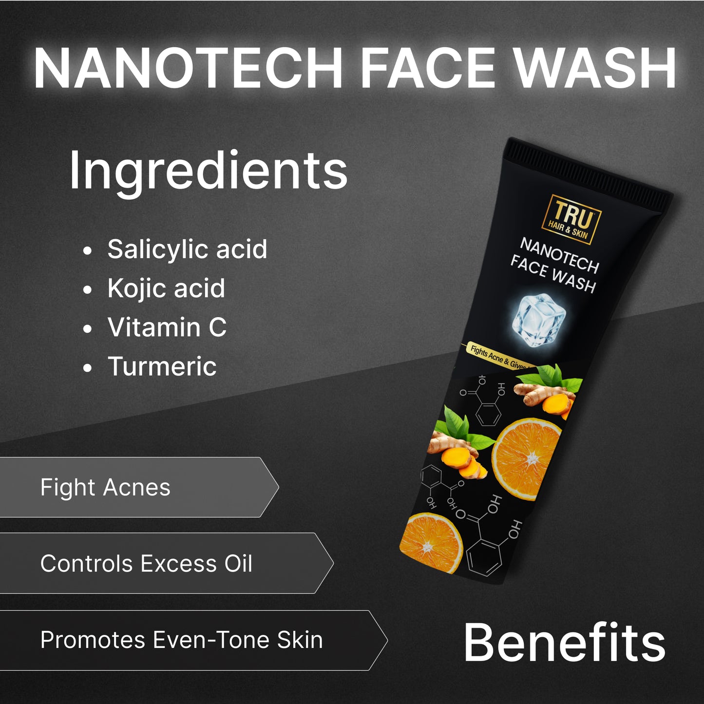 Smoke guard lip balm 10gm + Nanotech Facewash 50ml + Alpha glow 25ml + Hair wax 50gm