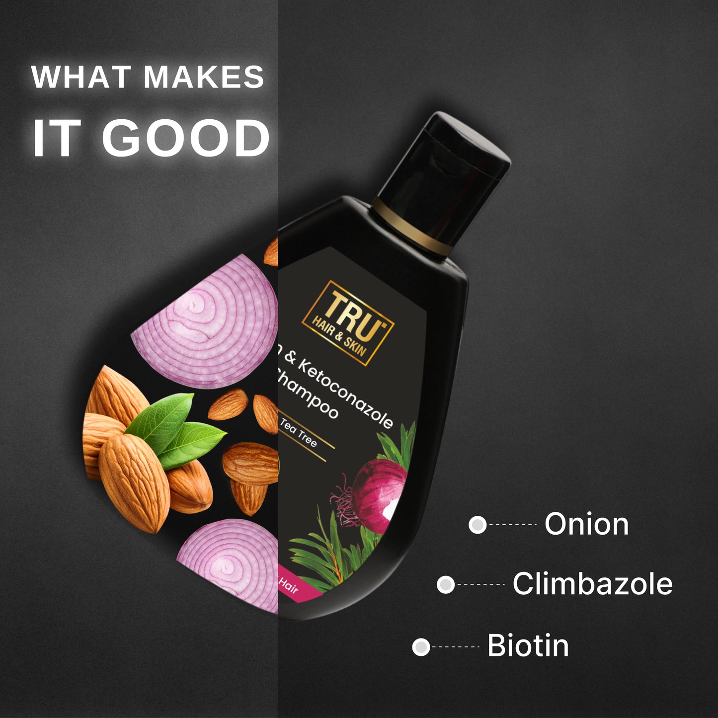 Onion and Keto Shampoo For Hair Fall – 100ml