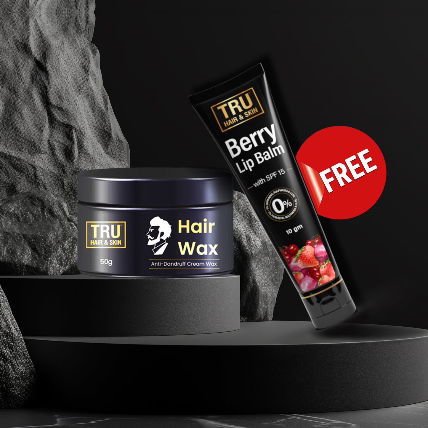 FREE Smoke Guard (10gm) with Strong Hold Hair Wax Cream (50gm)