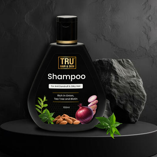 Tru Hair & Skin Shampoo | Fights Hair fall and Dandruff | 100ml