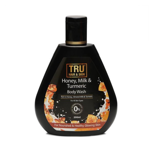 Honey, Milk & Turmeric Body Wash | For Deep Moisturising & Glowing Skin- 200ml (DEAL)