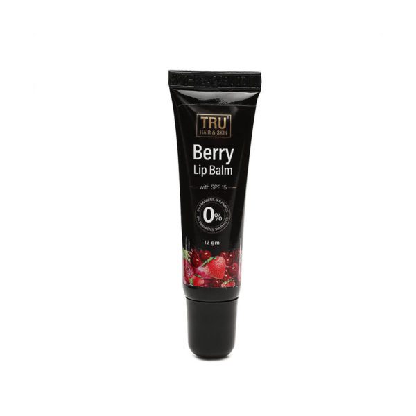 Tinted Berry Lip Balm – SPF 15 | Shea Butter, Almond Oil & Beetroot -12gm | Hydrating Lips